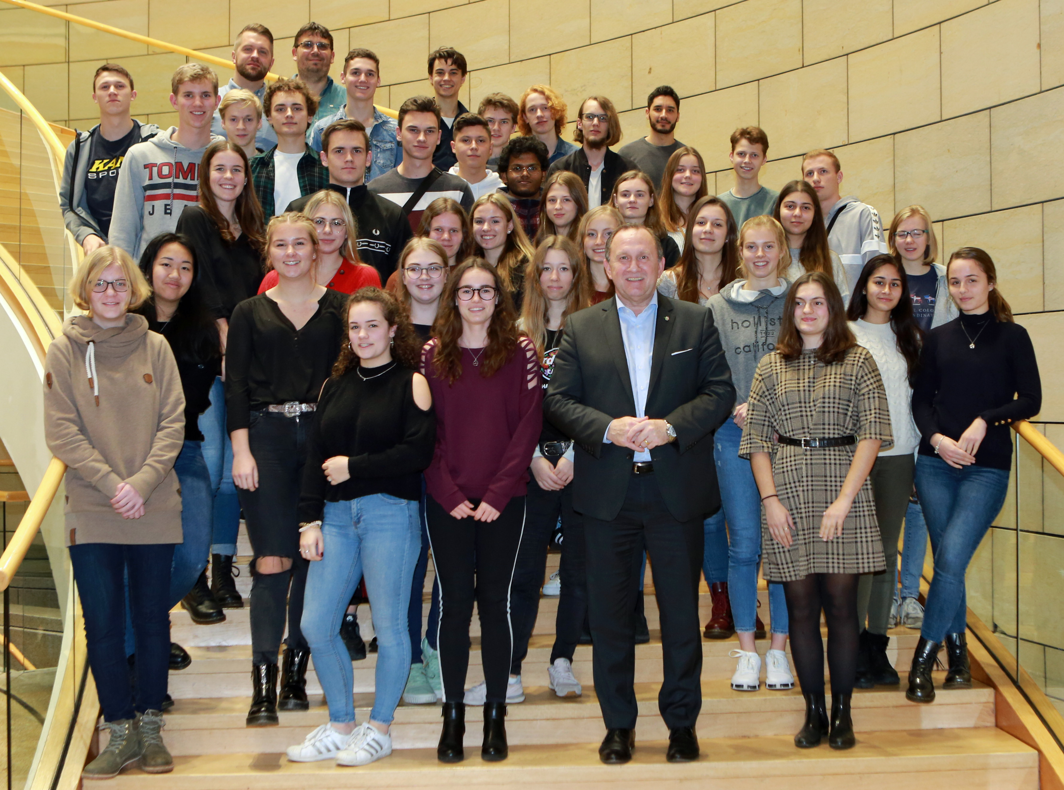 Landtagsexkursion-Gruppenbild